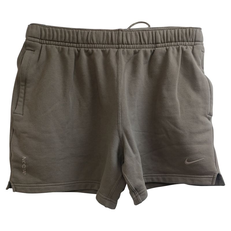 Nike X Nocta Fleece Shorts In Grey Cotton